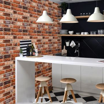 Pegatina tridimensional autoadhesiva para pared pack x10