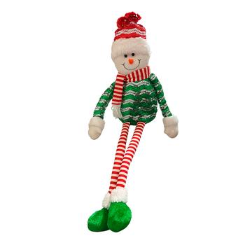Muñeco de nieve festivo