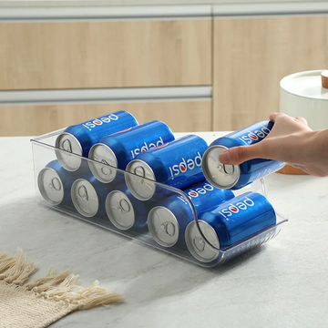 Organizador de latas transparente