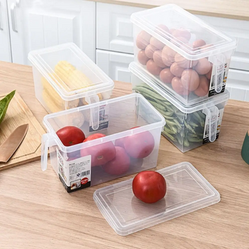 Caja organizadora con tapa y asa