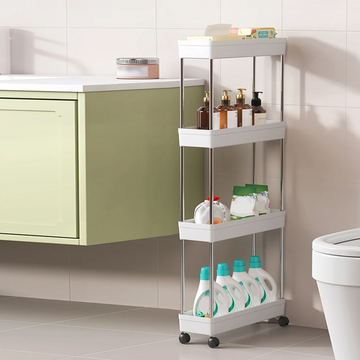 Estante organizador de 4 niveles multiusos