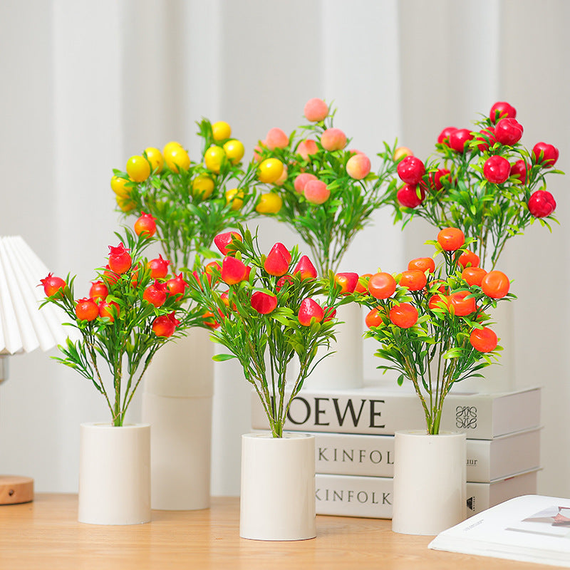 Flores artificiales para decoración