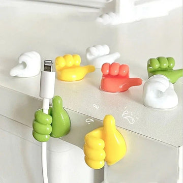 Pack de 5 ganchos en forma de pulgar