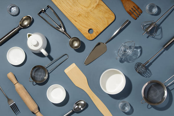Guía de utensilios de cocina: nombres, usos y modelos