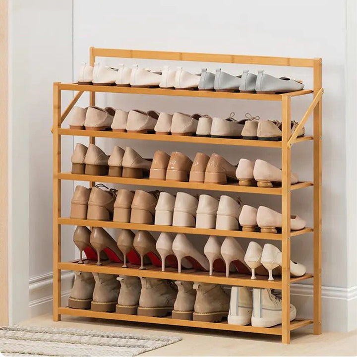 Zapatero plegable de 6 niveles