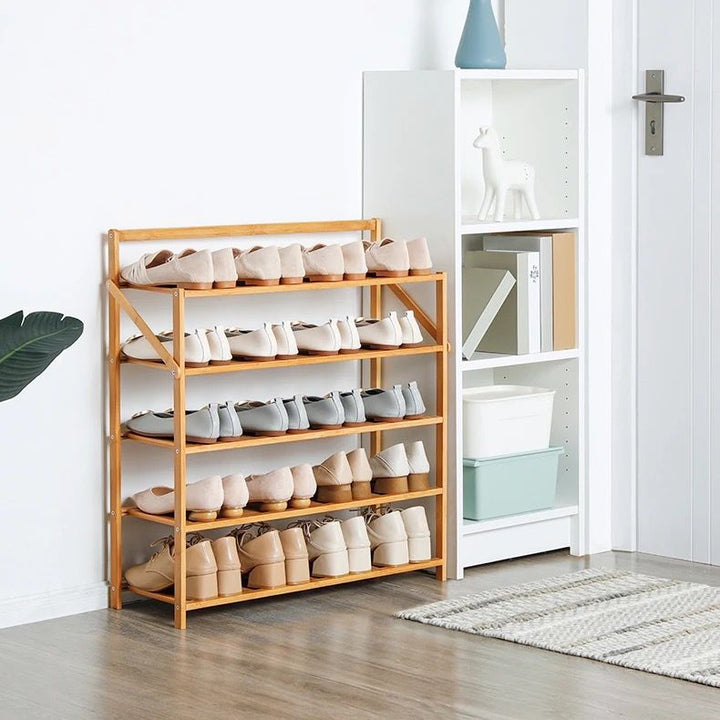 Zapatero plegable de 6 niveles