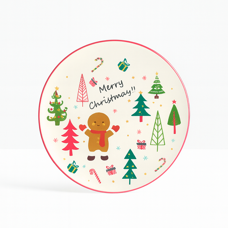 Plato navideño Gingerbread