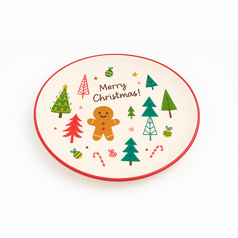 Plato navideño Gingerbread