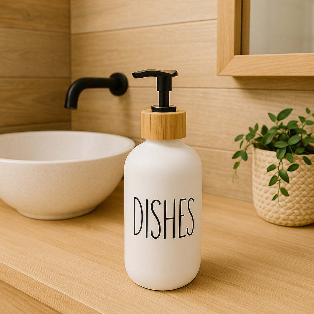 Dispensador de Jabón Modelo Rústico