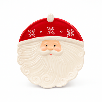 Plato navideño Santa Claus