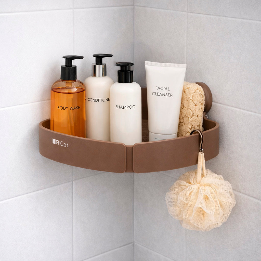 Repisa Esquinera para Ducha con Ventosas