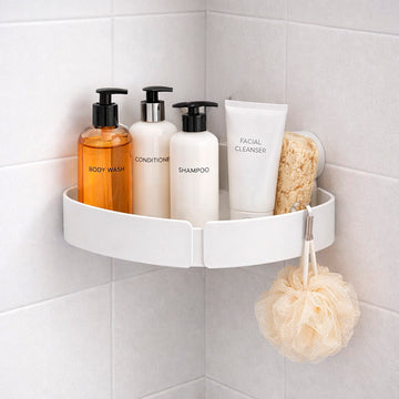 Repisa Esquinera para Ducha con Ventosas