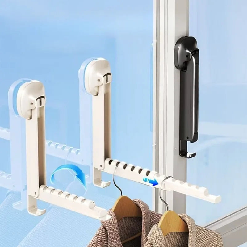 Perchero Plegable de Pared Multifuncional