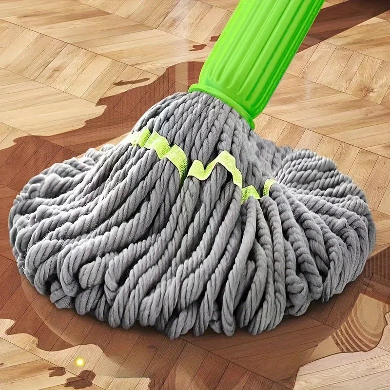 Trapeador de microfibra giratorio