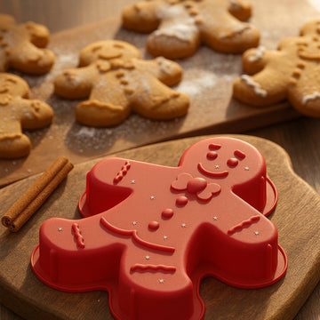 Molde de silicona galleta de jengibre