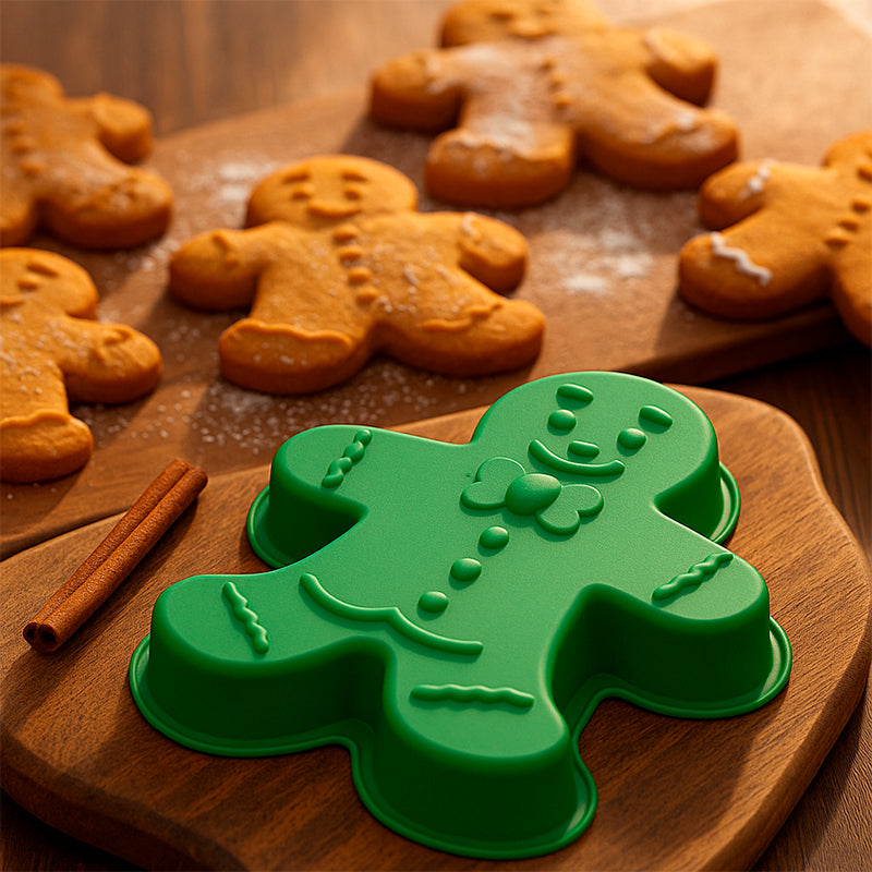 Molde de silicona galleta de jengibre