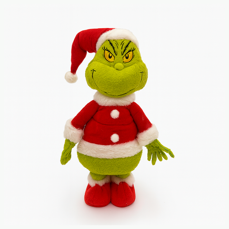 Peluche navideño del Grinch