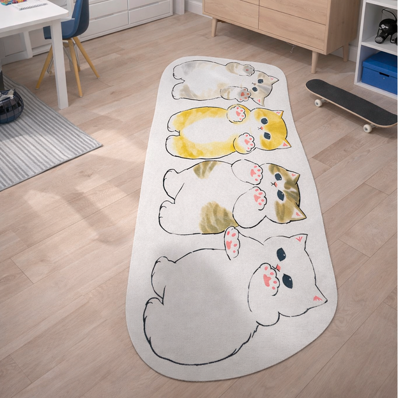 Tapete infantil decorativo antideslizante