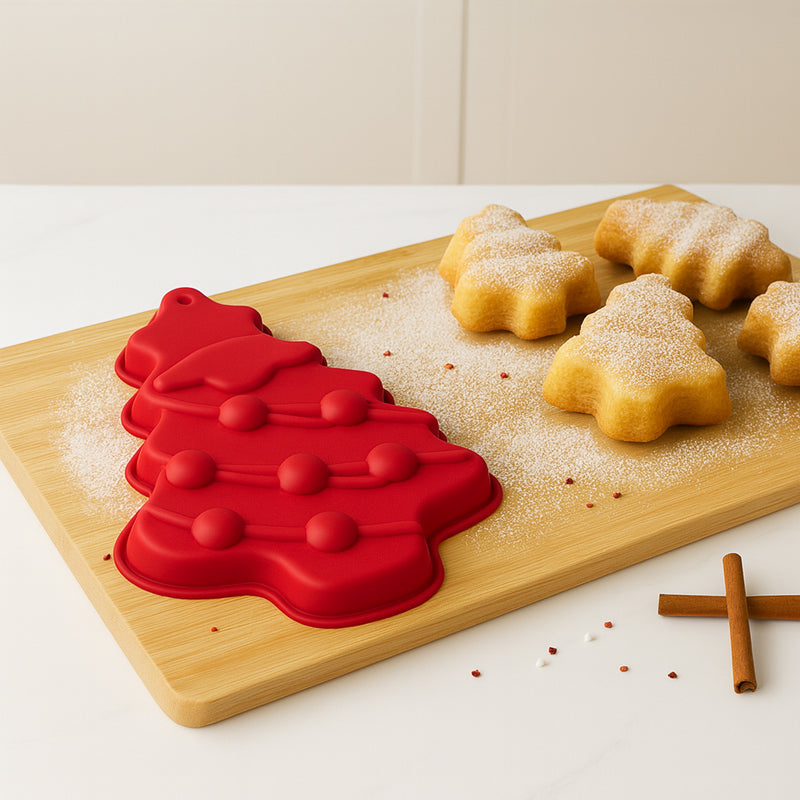 Molde de Silicona Árbol de Navidad