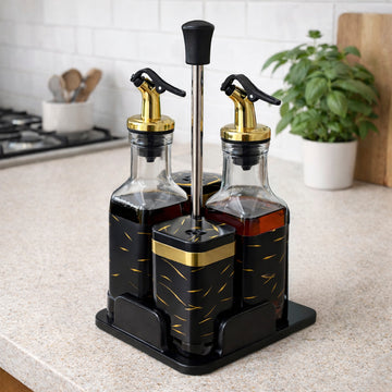 Set Dispensador de Aceite y Vinagre Diseño Elegante
