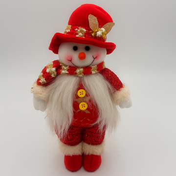 Muñeco de nieve navideño