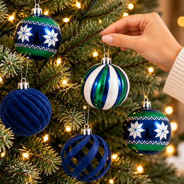 Set de Bolas Navideñas Decorativas