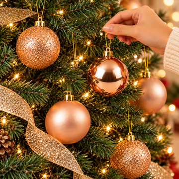 Set de 12 Bolas Navideñas
