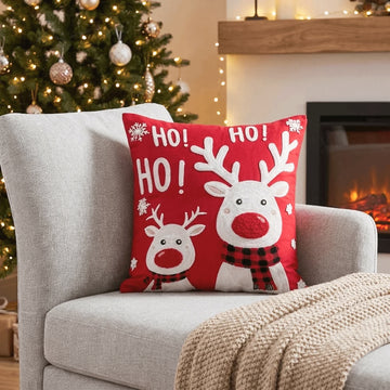 Cojín Decorativo Navideño 45 × 45 cm