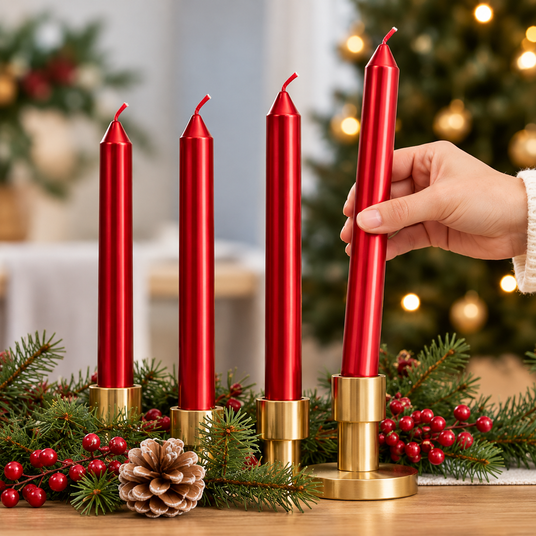 Velas Decorativas Pack x4