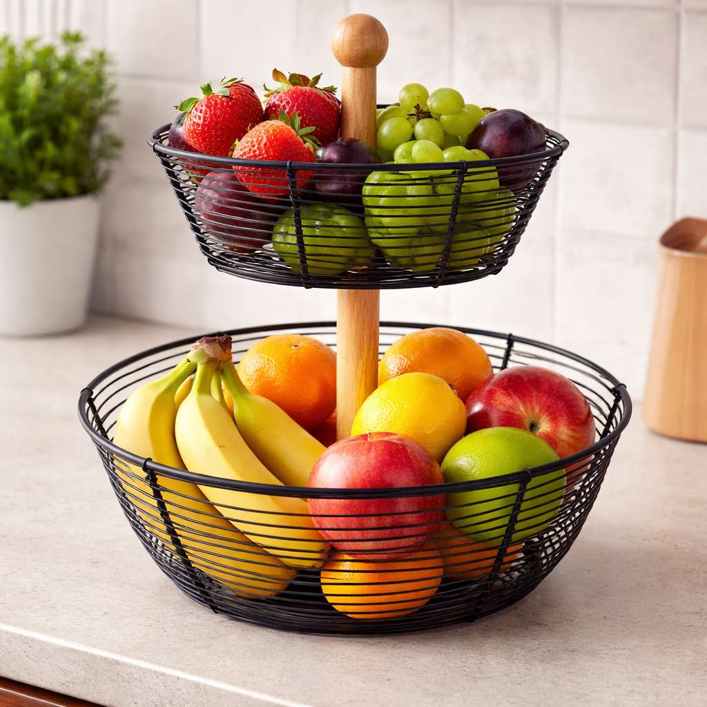 Frutero de 2 niveles