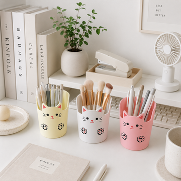 Portalápices Gatito Kawaii