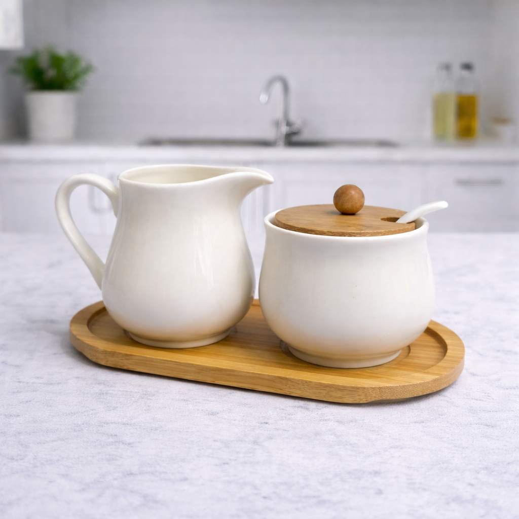 Set de aceitero y azucarero