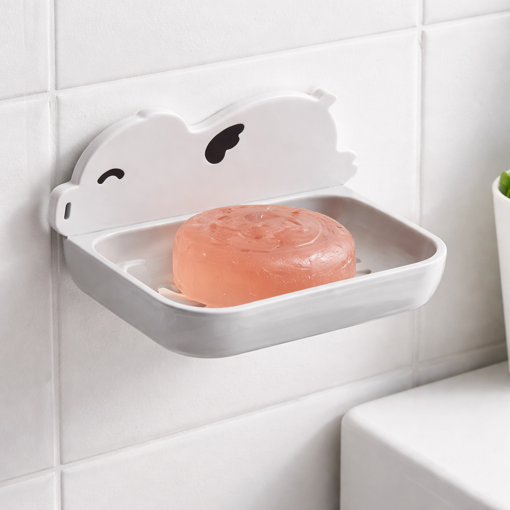 Jabonera de Pared con Diseño Divertido