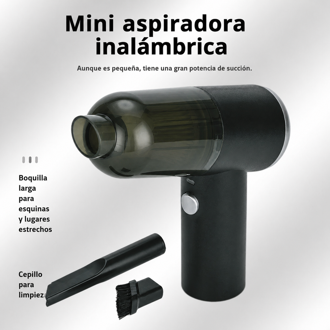 Aspiradora portátil inalámbrica