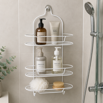 Organizador Colgante para Ducha de 3 Niveles