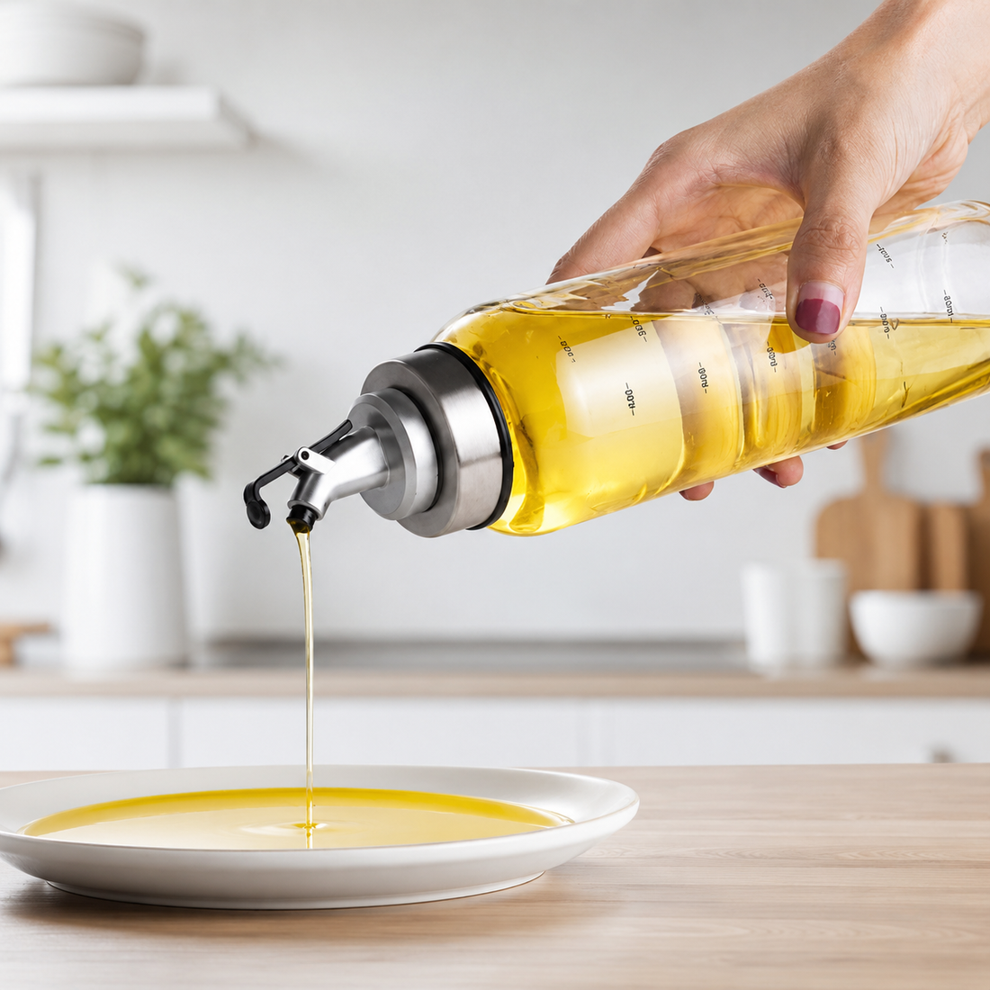 Dispensador de Aceite de Vidrio 500 ml