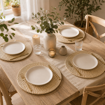 Individual de mesa de Yute