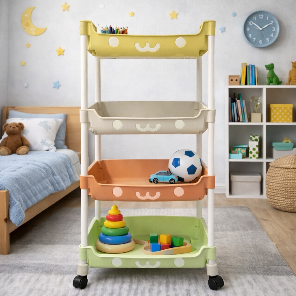 Organizador infantil de 4 niveles