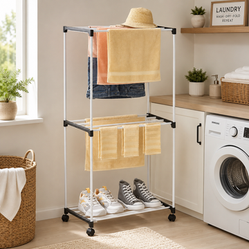 Perchero Organizador Multifuncional con ruedas