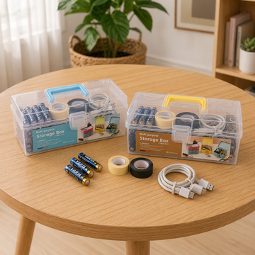Pack x2 Cajas Organizadoras Multiusos