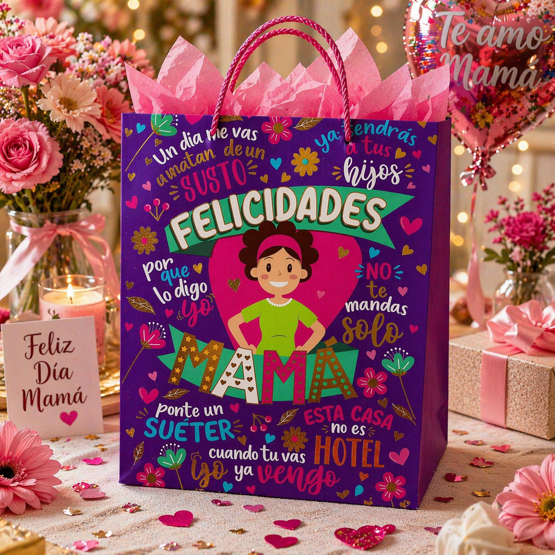 Bolsas de Regalo Día de la Madre