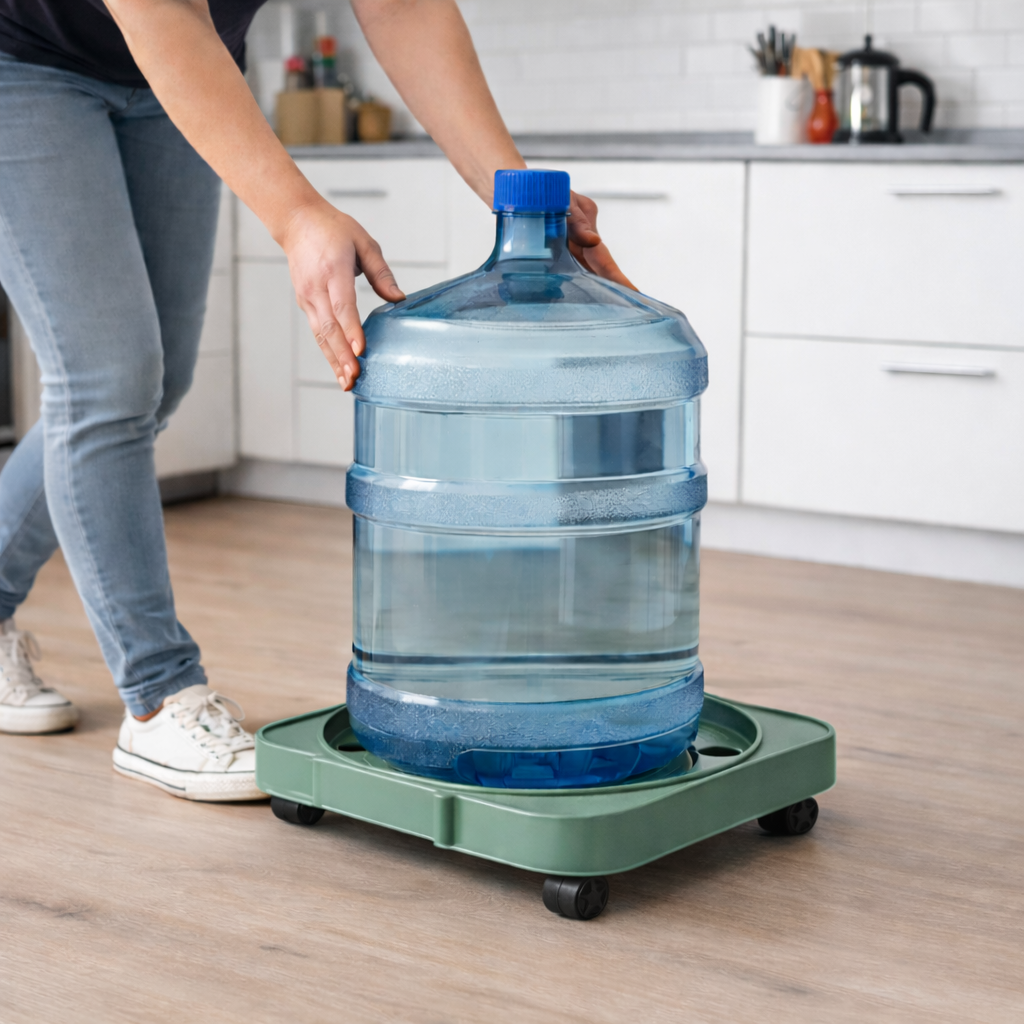 Soporte multiusos con ruedas