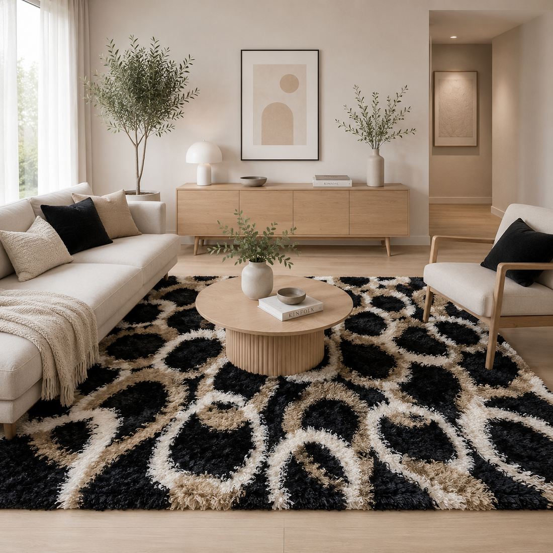 Alfombra Diseño Abstracto Minimalista