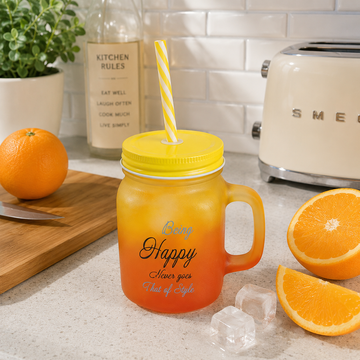 Vaso Mason de vidrio 450 ml