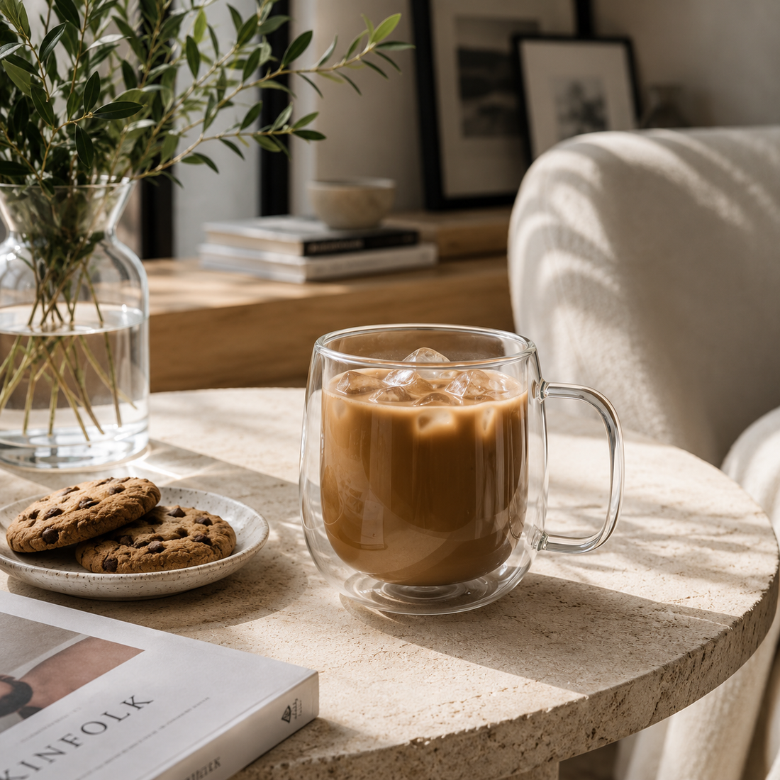 Taza Doble Vidrio Borosilicato 250 ml