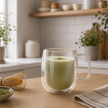 Taza Doble Vidrio Borosilicato 350 ml