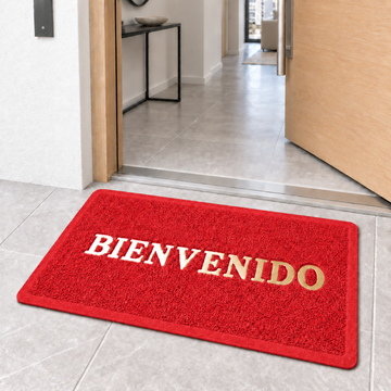 Tapete de Entrada Bienvenido 40 × 60 cm