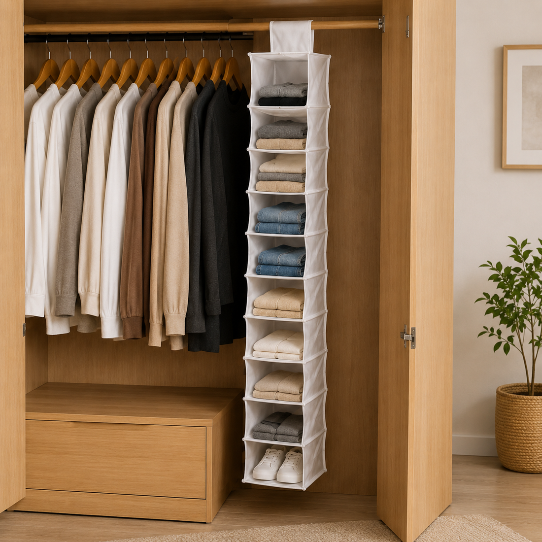 Organizador Colgante de 10 Niveles