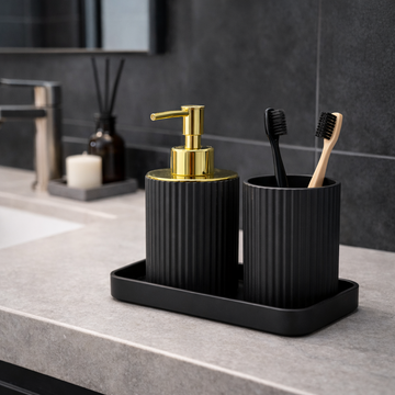 Set de baño minimalista