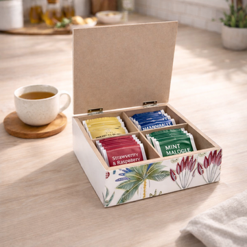Organizador de Té “Hogar Dulce Hogar” decorativo